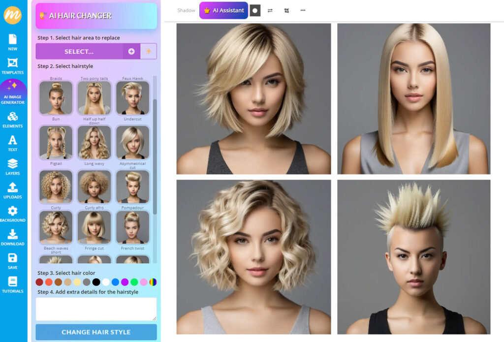 Hairstyle Generator