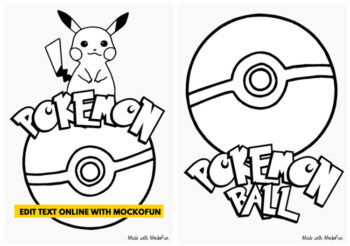 Pokeball Coloring Page